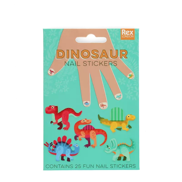 Rex London - Nail Stickers, Dinosaur