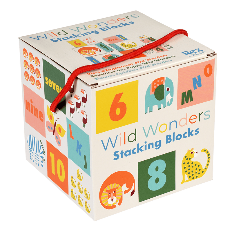 Rex London- Wild Wonders Stacking Blocks