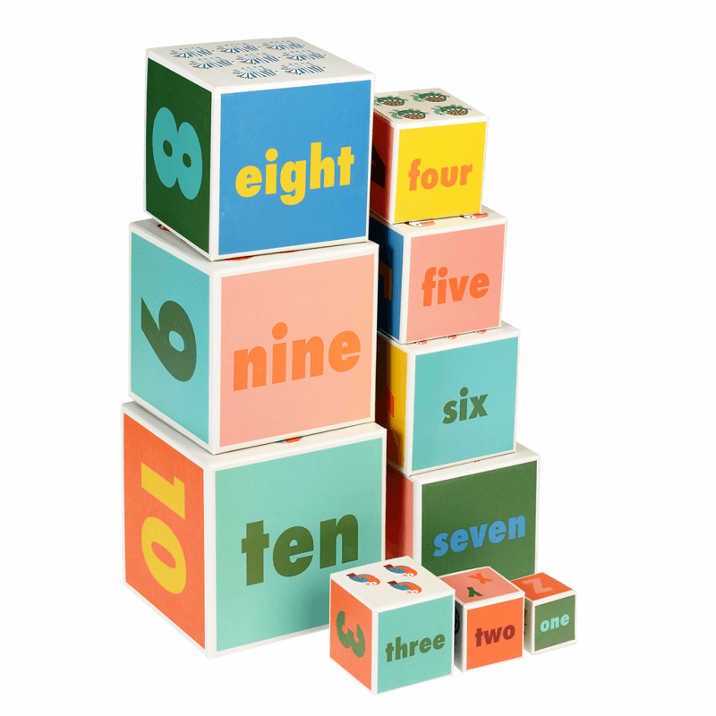 Rex London- Wild Wonders Stacking Blocks