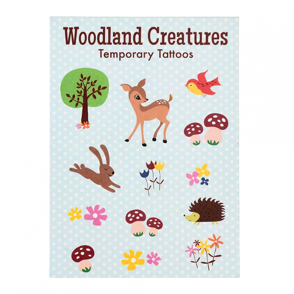 Rex London - Woodland Creatures Temporary Tattoos
