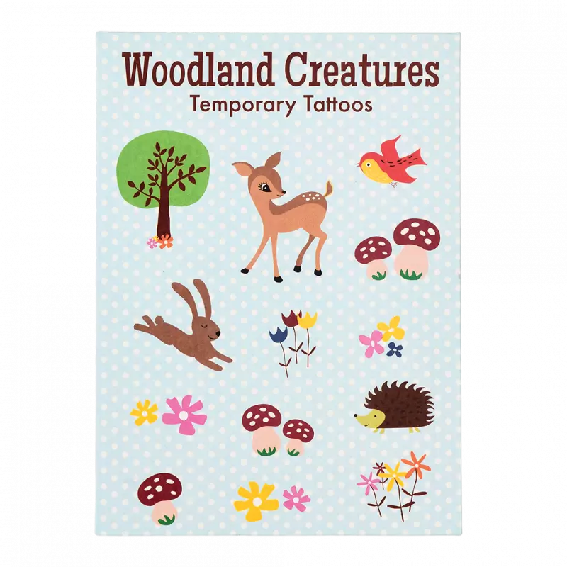 Rex London - Woodland Creatures Temporary Tattoos