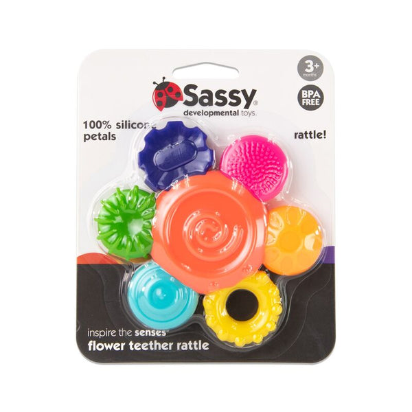 Sassy - Flower Teether Rattle