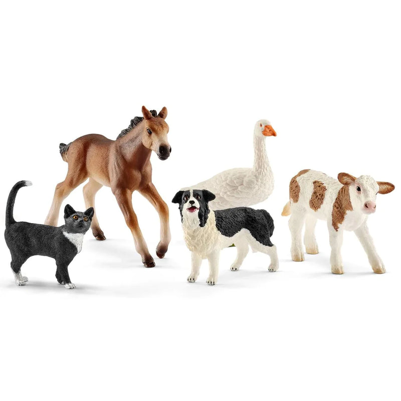 Schleich Farm Life - 5 Assorted Animals Farm Set