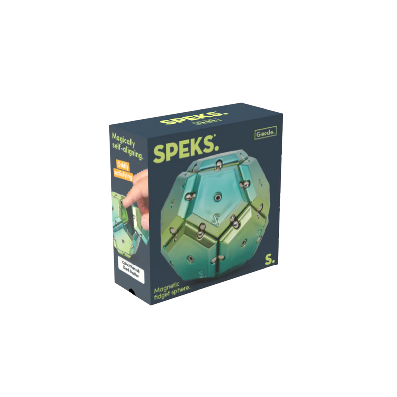 Geoed Sphere Speks - Geode Sphere, Chrome – Childplay Melbourne