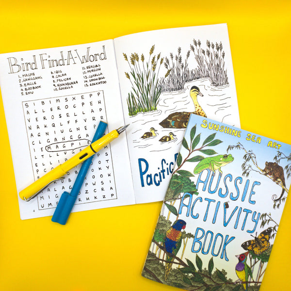 Sunshine Sea Art- Aussie Activity Book