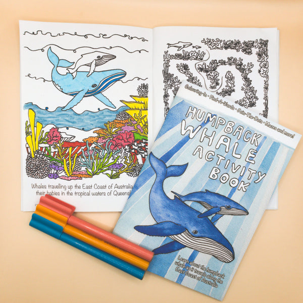 Sunshine Sea Art- Humpback Whale Activity Book