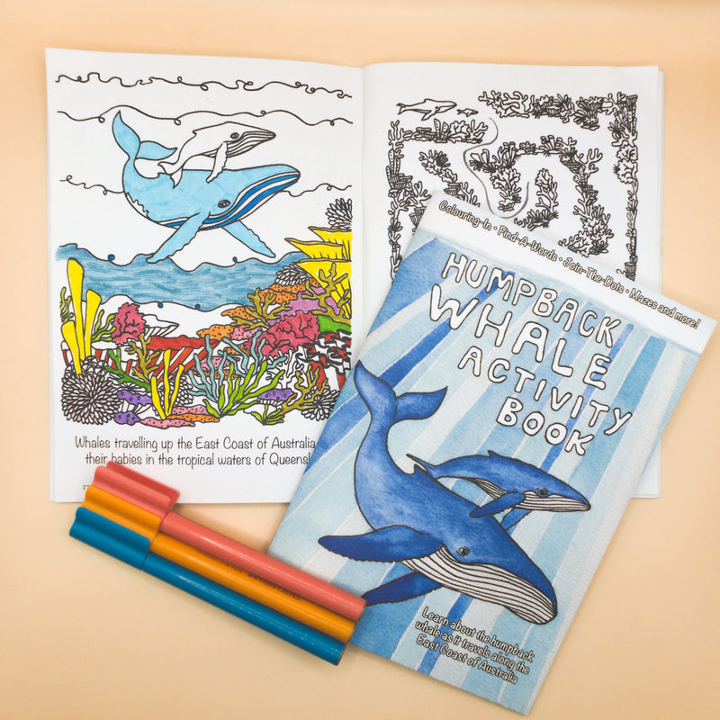 Sunshine Sea Art- Humpback Whale Activity Book