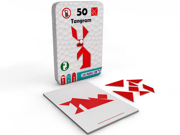 The Purple Cow - 50 Tangram Tin