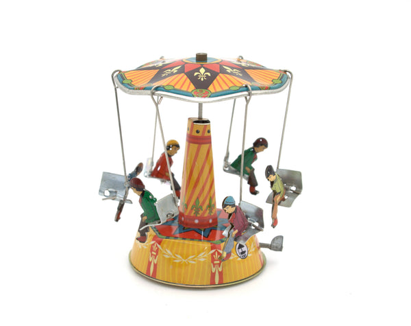 Tin Toy Treasures Childrens Carousel - Assorted Colours