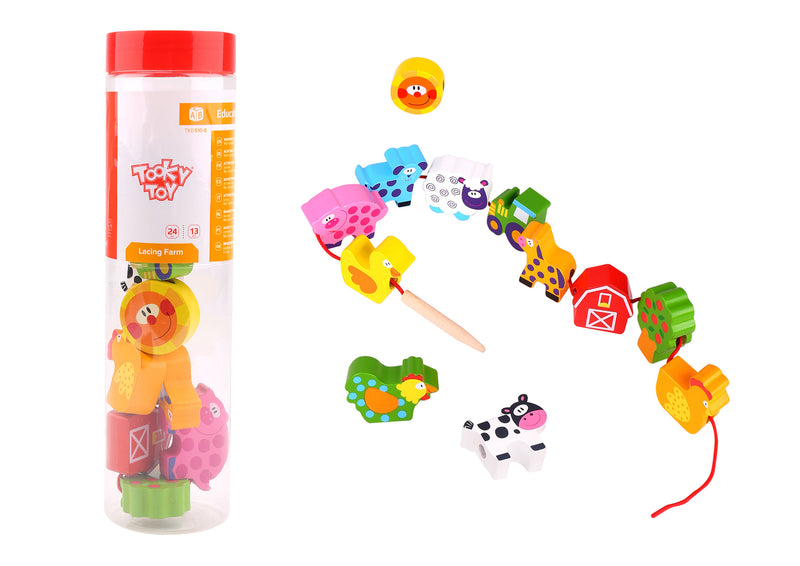 Tooky Toy - Lacing Farm