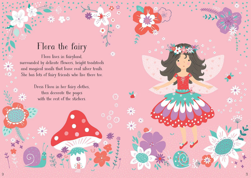 Usborne - Little Sticker Dolly Dressing Fairy
