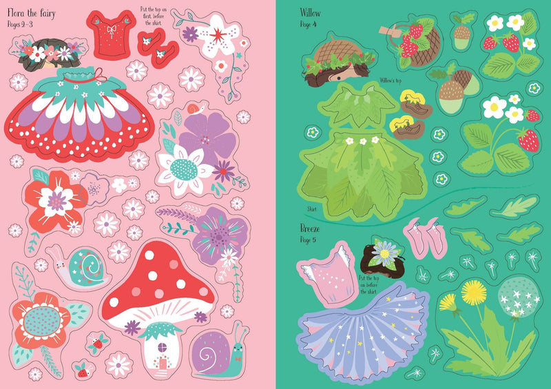 Usborne - Little Sticker Dolly Dressing Fairy