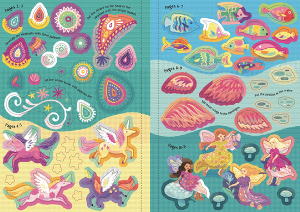 Usborne - Sparkly Sticker Book