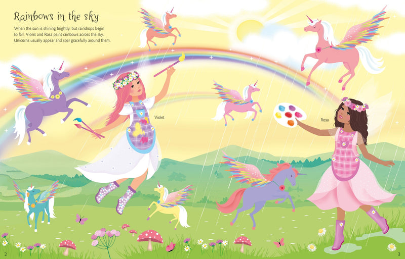 Usborne - Sticker Dolly Dressing, Unicorn
