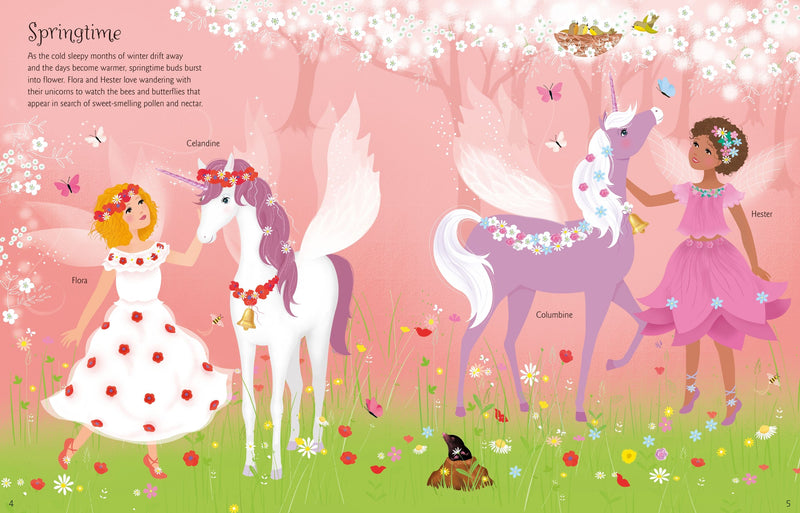 Usborne - Sticker Dolly Dressing, Unicorn