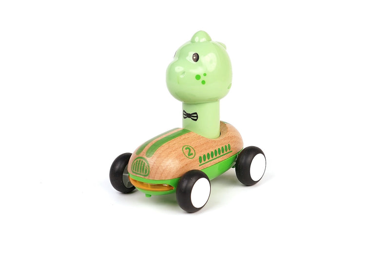 Wanborns - Press and Go Dinosaur Racing Car