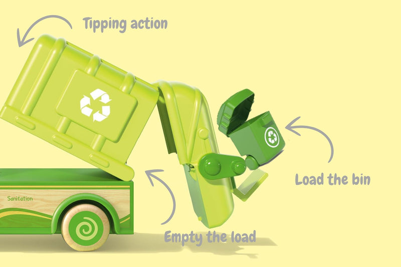 Wanborns - Wooden Recycle Truck
