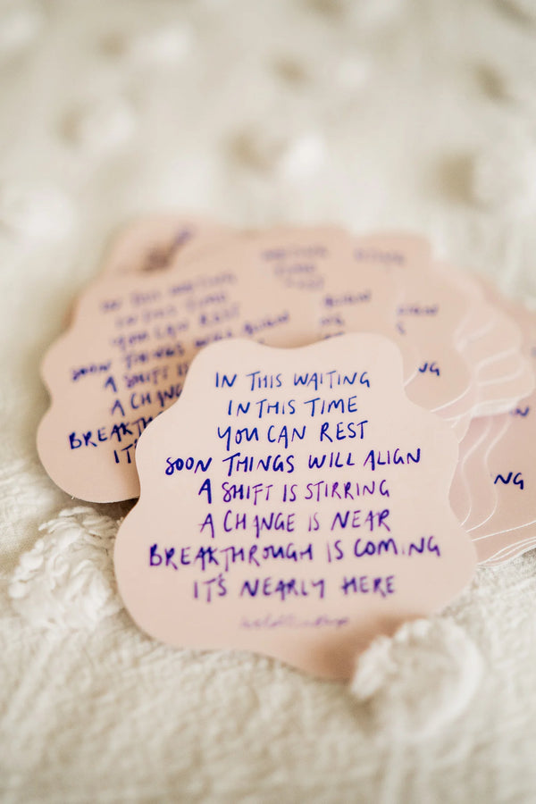 WildKinship - "In This Waiting" Sticker