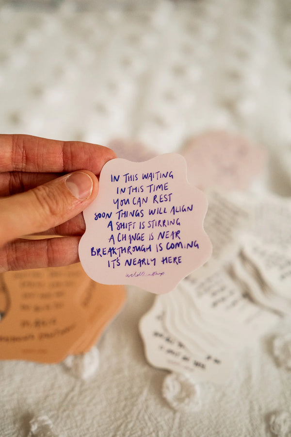WildKinship - "In This Waiting" Sticker