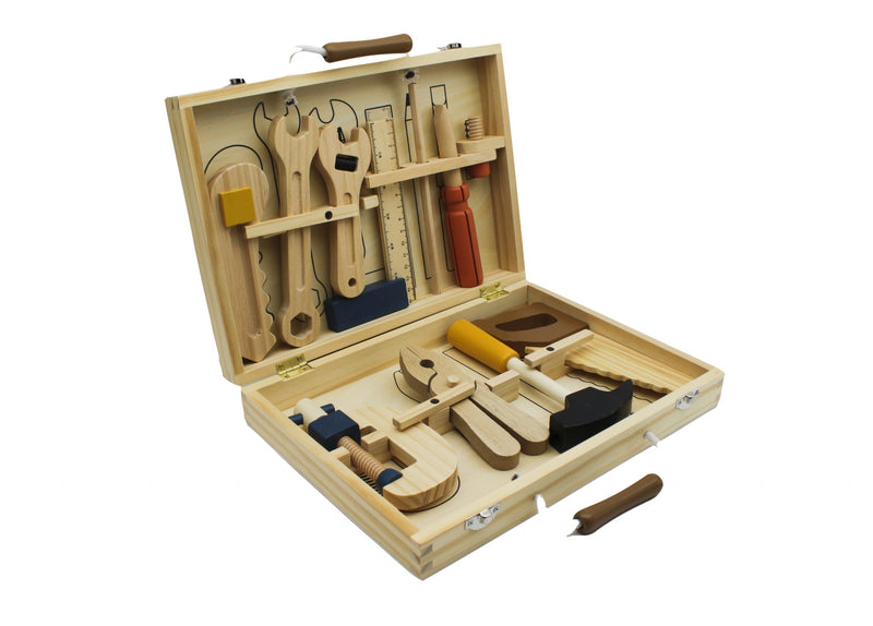 Wooden Tool Box in wood