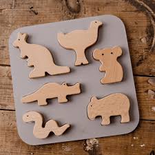 Astrup Wooden Australian Puzzle