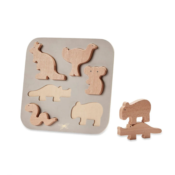 Astrup Wooden Australian Puzzle