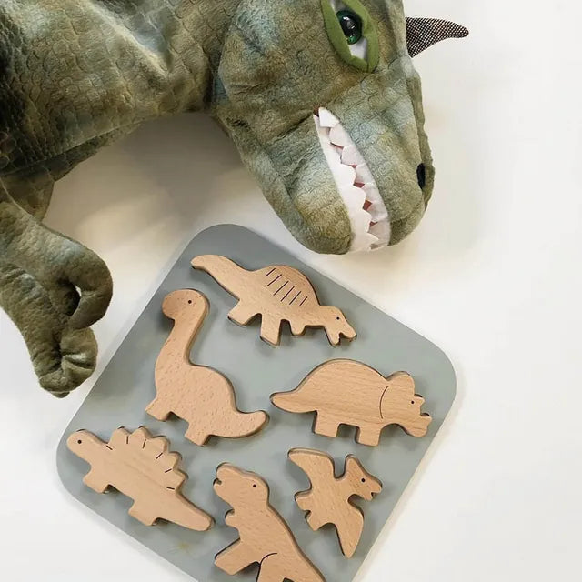 Astrup Wooden Dinosaur Puzzle