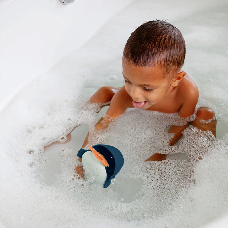 Boon - Chomp Hungry Whale Bath Toy (Navy)