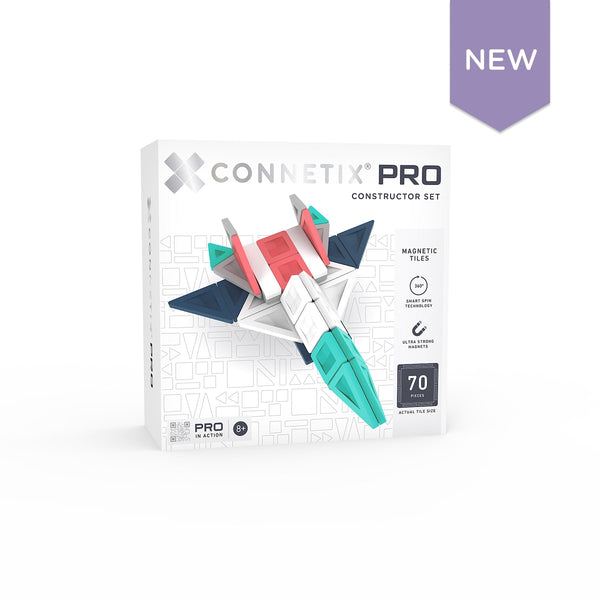 Connetix Tiles - 70 Piece Pro Constructor Set
