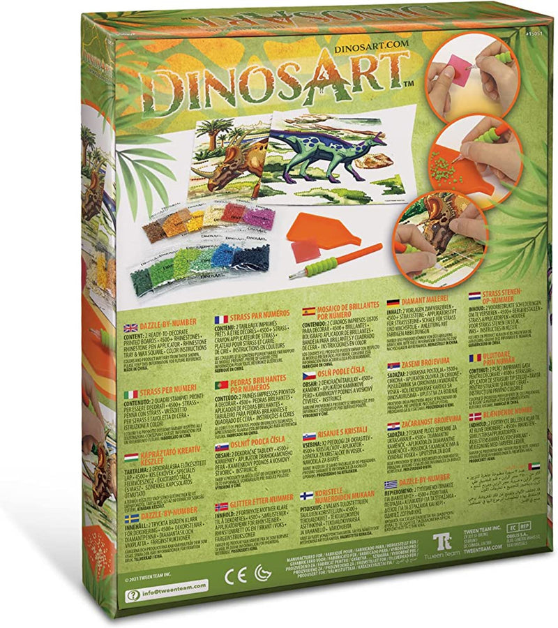 Dinosart - Dazzle by numbers