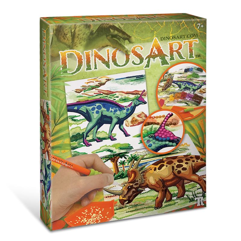 Dinosart - Dazzle by numbers