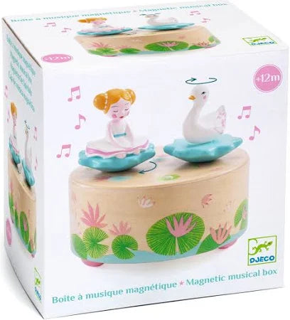 Djeco- Magnetic Music Box Swan Lake