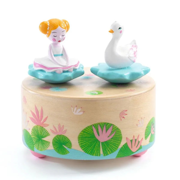 Djeco- Magnetic Music Box Swan Lake