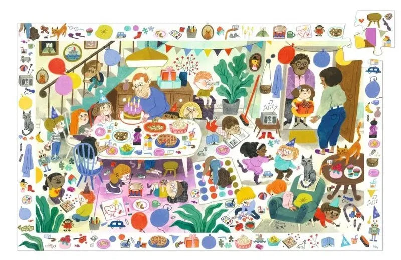 Djeco - Birthday Party Observation Puzzle