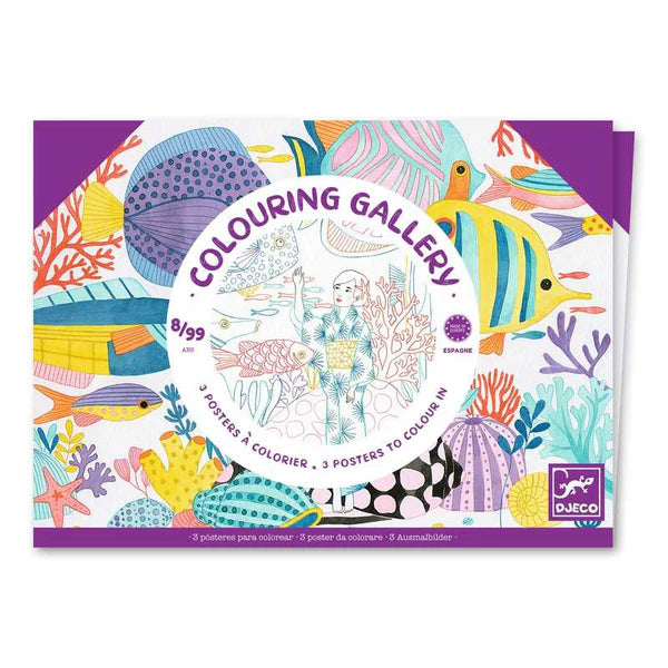 Djeco - Colouring Gallery, Japan