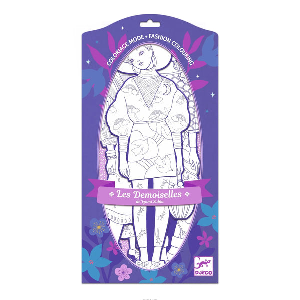 Djeco - Fashion Colouring Zaho and Friends