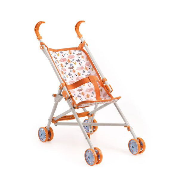 Djeco - Pomea Forest Doll Umbrella Stroller