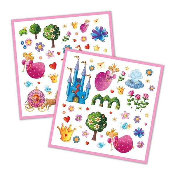 Djeco - Princess Stickers