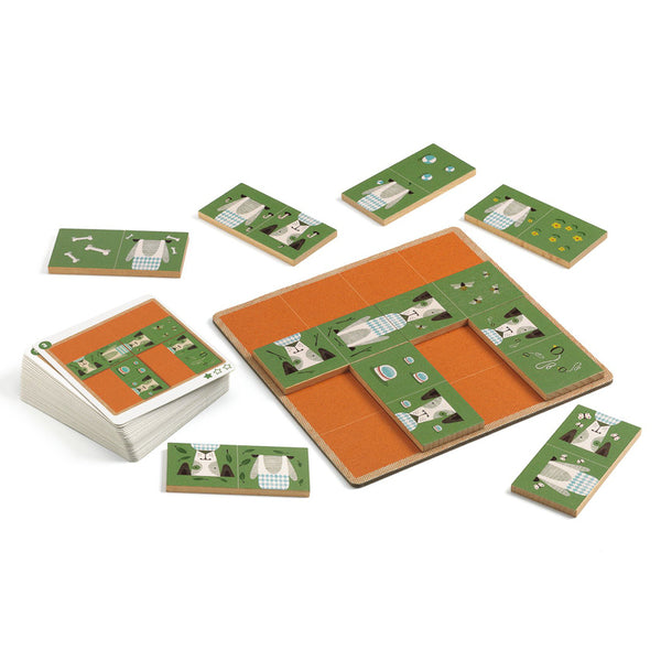 Djeco - Sologic Dogmino Game