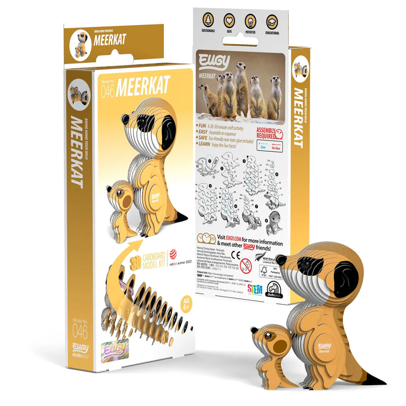 Eugy 3D Puzzle Meerkat