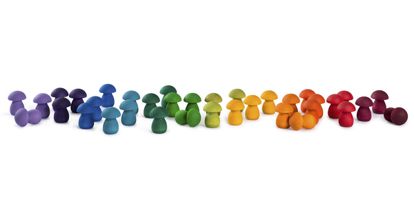 Grapat - Mandala Rainbow Mushrooms