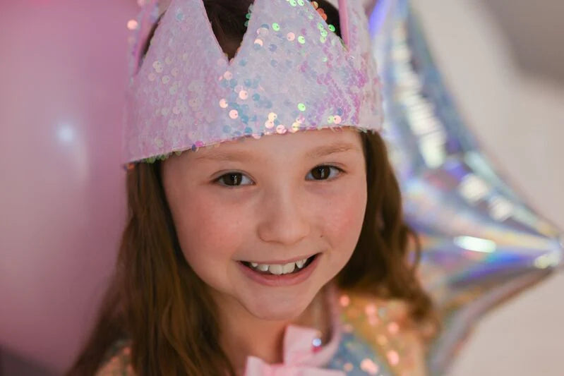Great Pretenders- Ombré Sequin Crown