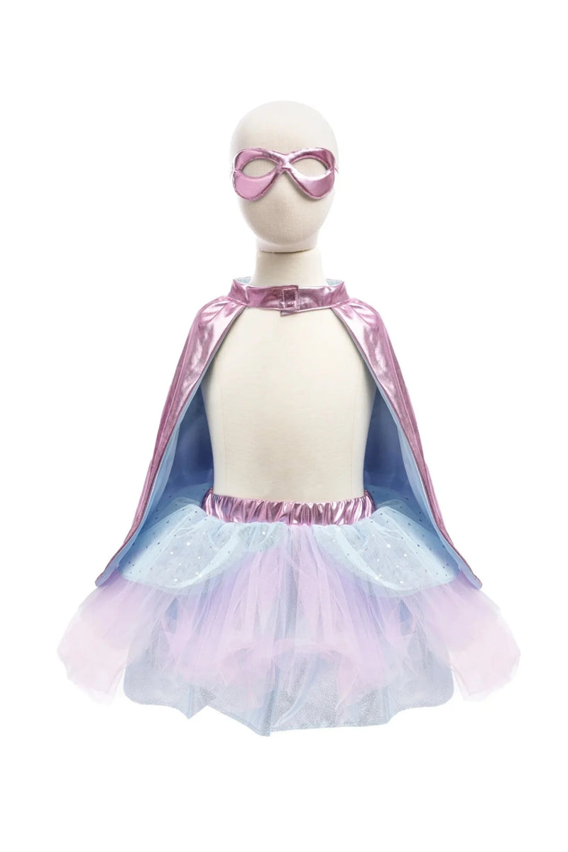 Great Pretenders-Super Duper Tutu, Cape and Mask 4-6
