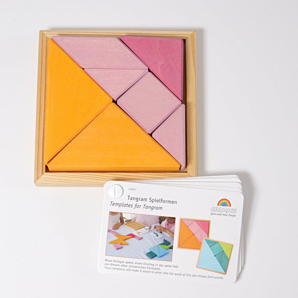 Grimm’s - Tangram Orange & Pink