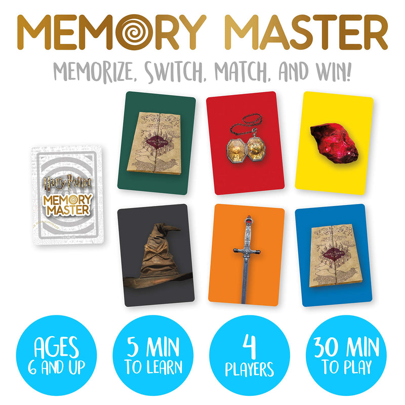 Harry Potter Memory Master Card Game