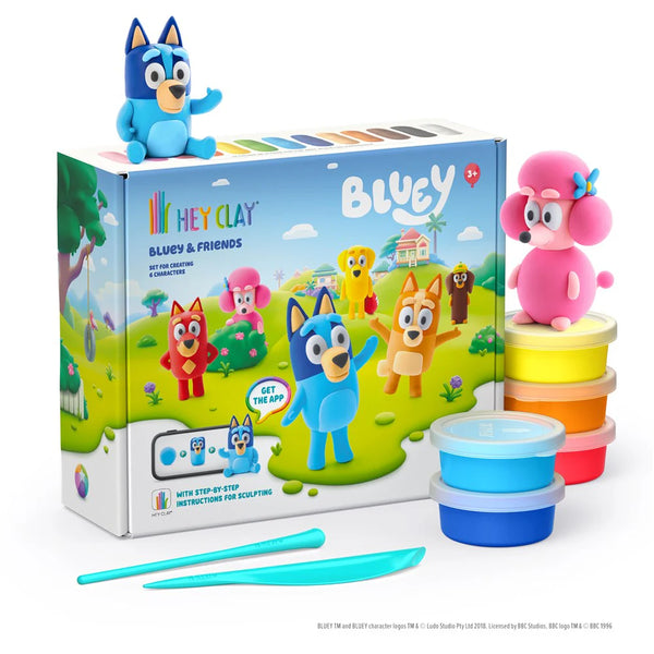 Hey Clay- Bluey & Friends
