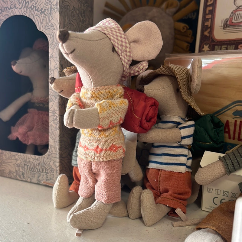 Maileg Big Sister Hiker Mouse