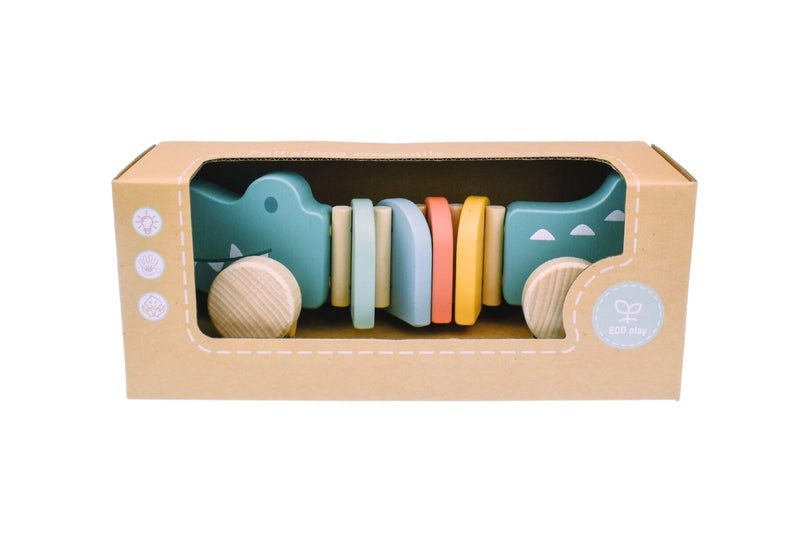 Kaper Kidz - Wooden Pull Along Crocodile