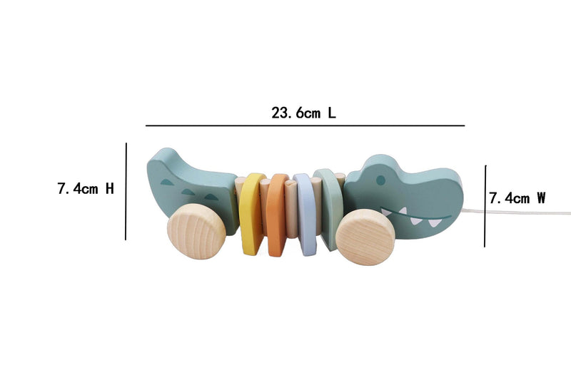 Kaper Kidz - Wooden Pull Along Crocodile