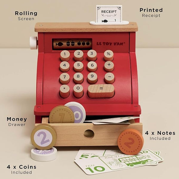 Le Toy Van- Cash Register & Money
